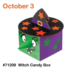 Witch Candy Box Workshop